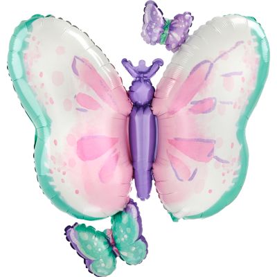 Anagram Shape Foil Flutters Butterfly (73cm x 71cm)