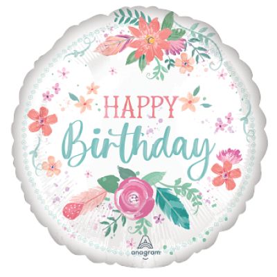 Anagram Foil 45cm (18") Free Spirit Birthday