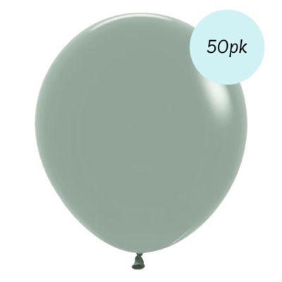 Sempertex Latex Bulk Pack 50/45cm Pastel Dusk Laurel Green