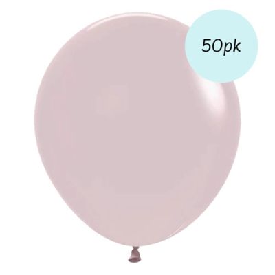 Sempertex Latex Bulk Pack 50/45cm Pastel Dusk Rose