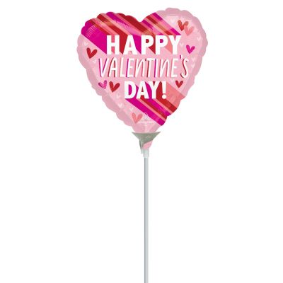 Anagram Microfoil 22cm (9") HVD Stripes on Stripes - Air fill (unpackaged)