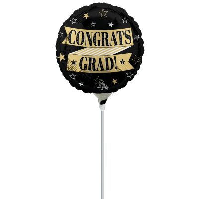 Anagram Microfoil 22cm (9") Congrats To The Grad - Air fill (unpackaged)