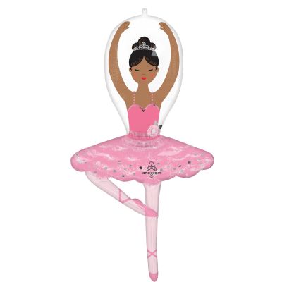 Anagram Foil Shape Ballerina Girl 2 (63cm x 109cm)
