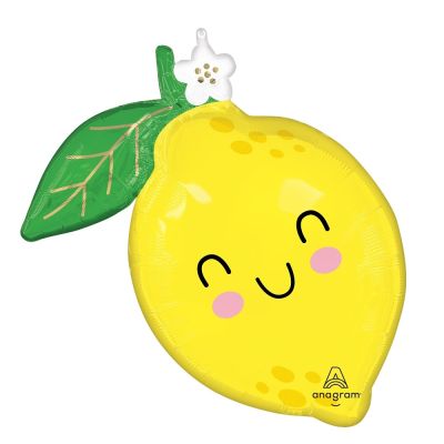 Anagram Foil Shape Food Friends Lemon (63cm x 58cm)
