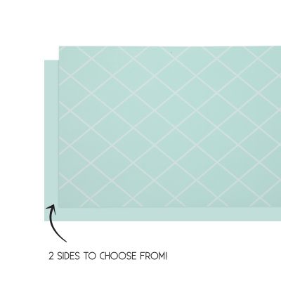 Five Star P1 Paper Table Runner Reversible 4m x 35cm Classic Pastel Mint Green