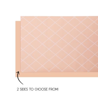 Five Star P1 Paper Table Runner Reversible 4m x 35cm Classic Pastel Peach