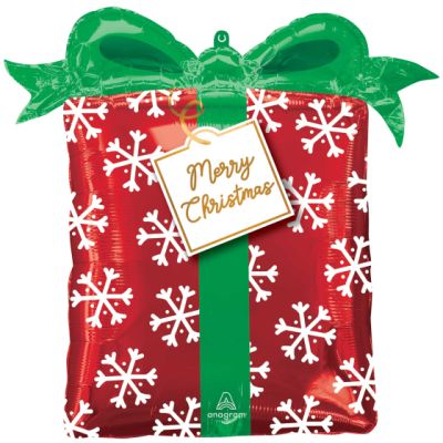 Anagram Foil Shape Christmas Present (63cm x 68cm)