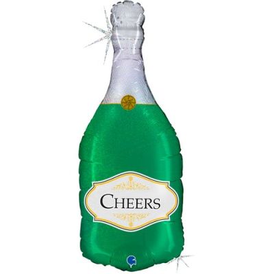 Grabo Foil Shape 81cm (32") Cheers Bottle