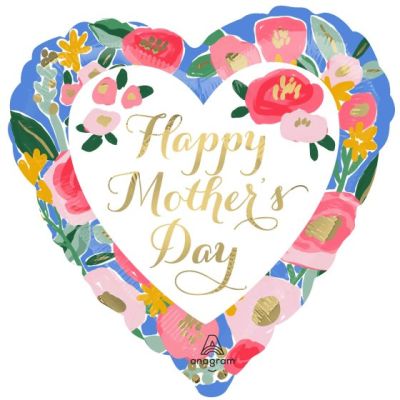 Anagram Foil 45cm (18") Happy Mother's Day Painted Prints