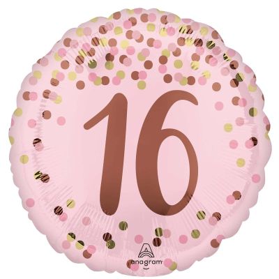 Anagram Foil 45cm (18") Pretty Pink 16th