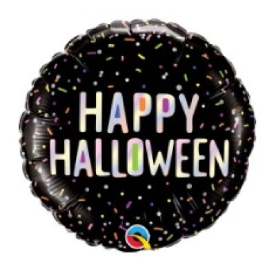 Qualatex Foil 45cm (18") Round Halloween Sprinkles