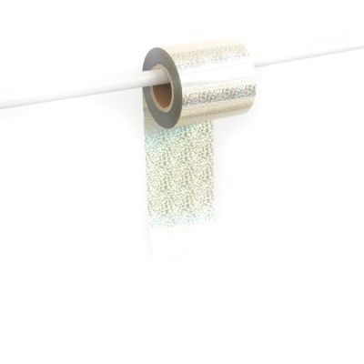 Loon Hangs® (80mm x 100m) Holographic White Gold