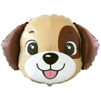 FM Foil Shape Dog Head (53m x 73cm) (Unpackaged)