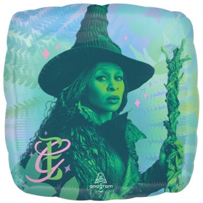 Anagram Licensed Foil 45cm (18") Wicked for Good (2 Side Print)