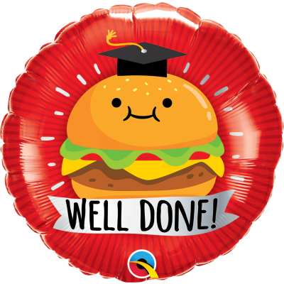 Qualatex Foil 45cm (18") Grad Well Done