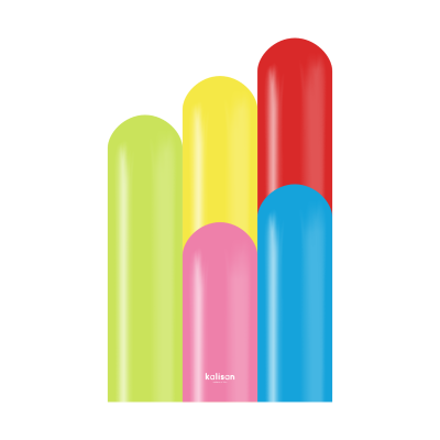 Kalisan Latex 50/360M Standard Carnival Assortment