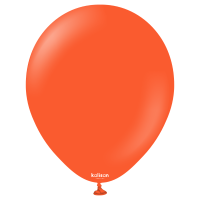 Kalisan Latex 50/30cm (12") Standard Flame Orange