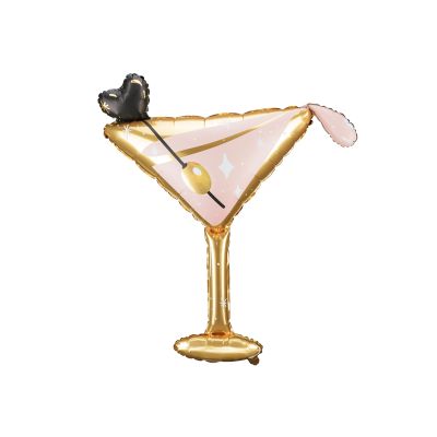 Party Deco Foil Shape Cocktail Glass (126cm x 93cm)