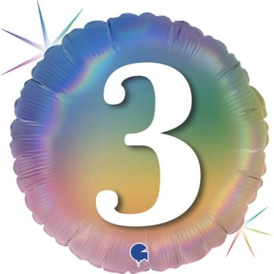 Grabo Foil 46cm (18") #3 Colourful Rainbow 