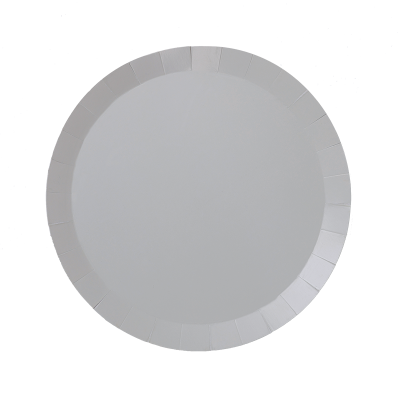 Five Star P20 18cm (7") Paper Snack Plate Cool Grey