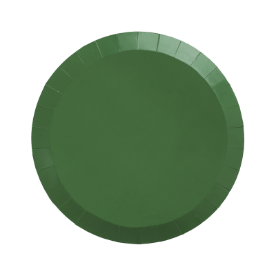 Five Star P20 18cm (7") Paper Snack Plate Sage Green