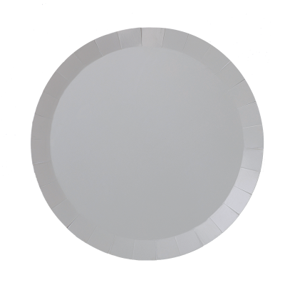 Five Star P20 23cm (9") Paper Dinner Plate Cool Grey