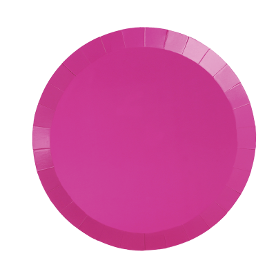 Five Star P20 23cm (9") Paper Dinner Plate Flamingo