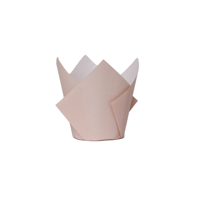 Five Star P20 Tulip Cupcake Case White Sand