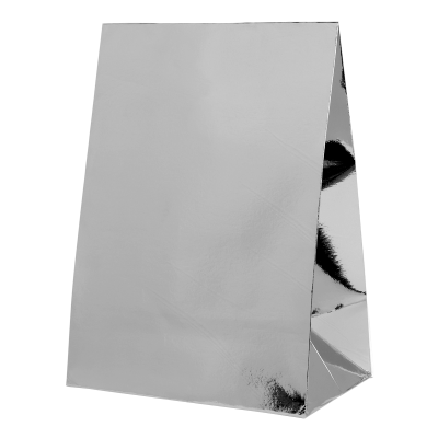 Five Star P10 Paper Party Bag Metallic Silver