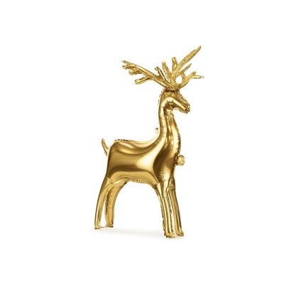 Party Deco Foil Standing Reindeer (83cm x 52cm)