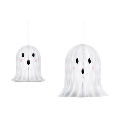 Party Deco P2 Hanging Paper Honeycomb Ghost