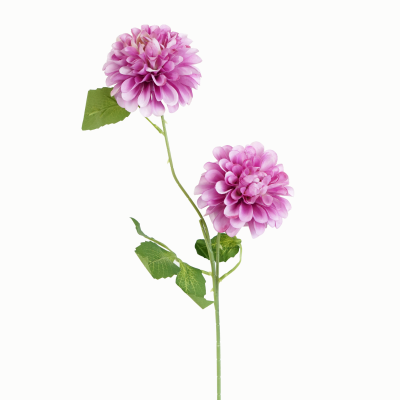 Frank Kafka Dahlia, 2 Flower Stem (Lilac Pink) 64cm