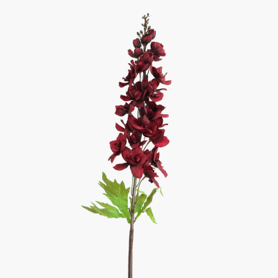 Delphinium Stem (Wine Red) 93cm