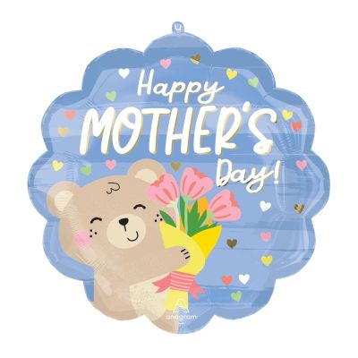 Anagram Foil Shape HMD Bear Hugs (53cm x 53cm)