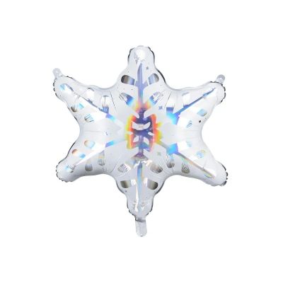 Party Deco Foil Balloon Snowflake (55cm x 57cm)