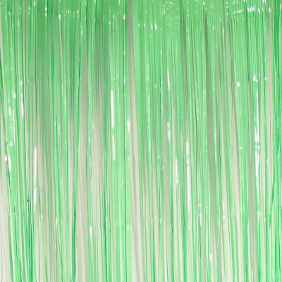 XL Foil Curtain (1m x 2.4m) Neon Green