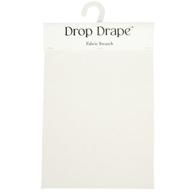 Drop Drape™ Sample Swatch Scuba Ivory