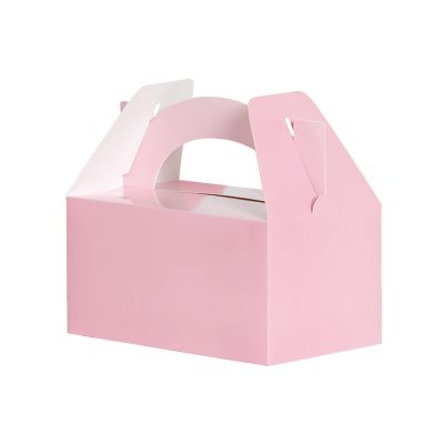 Five Star P5 Paper Lunch Box Classic Pastel Pink