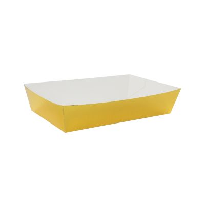Five Star P10 Paper Lunch Tray Classic Metallic Gold