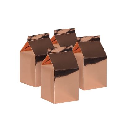 Five Star P10 Paper Milk Box Classic Metallic Rose Gold