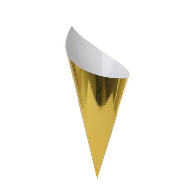 Five Star P10 Snack Cone Classic Metallic Gold