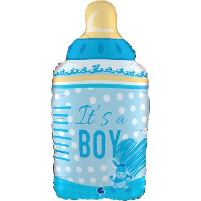 Grabo Foil Shape 74cm (29") It's a Boy Baby Bottle