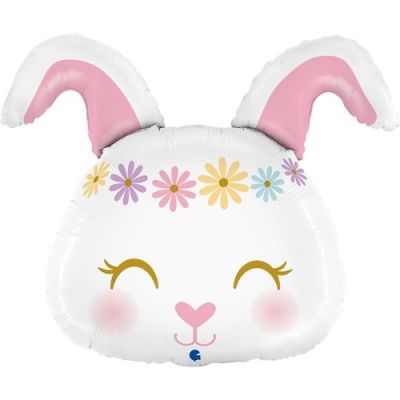 Grabo Foil Shape 64cm (25") Hippie Bunny