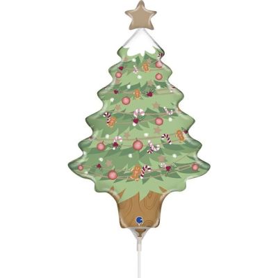 Grabo Microfoil 35cm (14") Christmas Tree - Air Fill (Unpackaged)