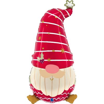 Grabo Foil Shape 69cm (27") Christmas Gnome