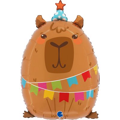 Grabo Foil Shape 58cm (23") Party Capybara