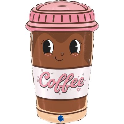 Grabo Foil Shape 61cm (24") Coffee To Go