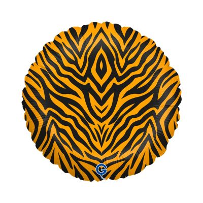 Grabo Foil Round 46cm (18") Tiger Striped