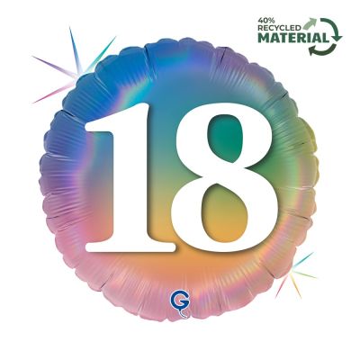 Grabo Foil 46cm (18") #18 Colourful Rainbow 