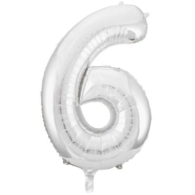 Hayden Foil 86cm (34") Silver Number 6